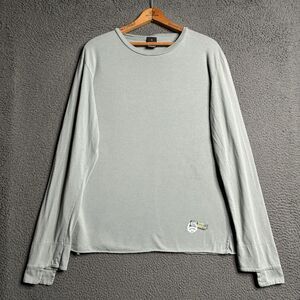 Vintage Y2K Diesel Men's XL Long Sleeve Crewneck Shirt Made in Italy Cyber